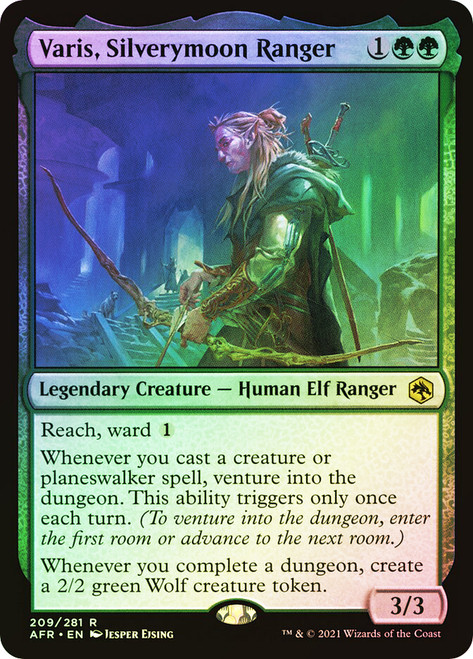 Varis, Silverymoon Ranger\nAdventures in the Forgotten Realms\nSingle\nMagic The Gathering