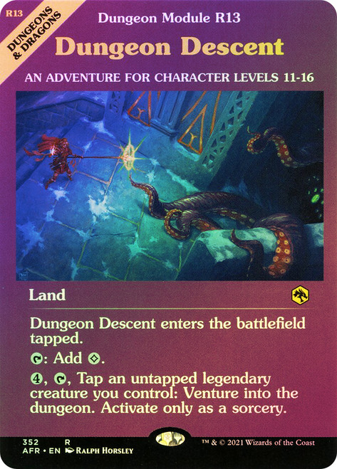 Dungeon Descent (Showcase)\nAdventures in the Forgotten Realms - Variants\nSingle\nMagic The Gathering