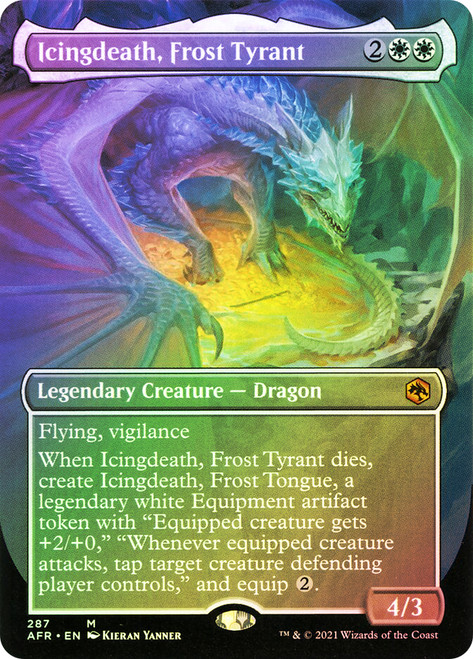 Icingdeath, Frost Tyrant (Borderless) | Adventures in the