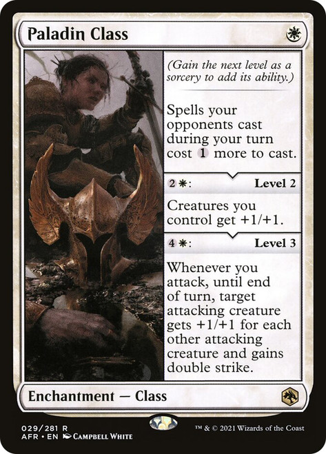 Paladin Class\nAdventures in the Forgotten Realms\nSingle\nMagic The Gathering