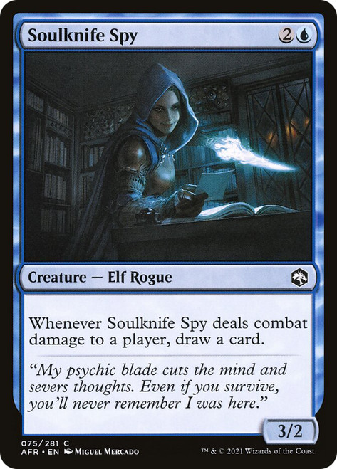 Soulknife Spy\nAdventures in the Forgotten Realms\nSingle\nMagic The Gathering