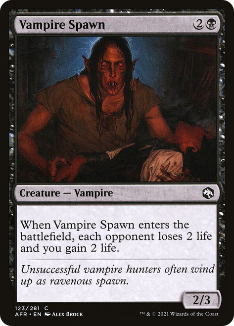 Vampire Spawn\nAdventures in the Forgotten Realms\nSingle\nMagic The Gathering