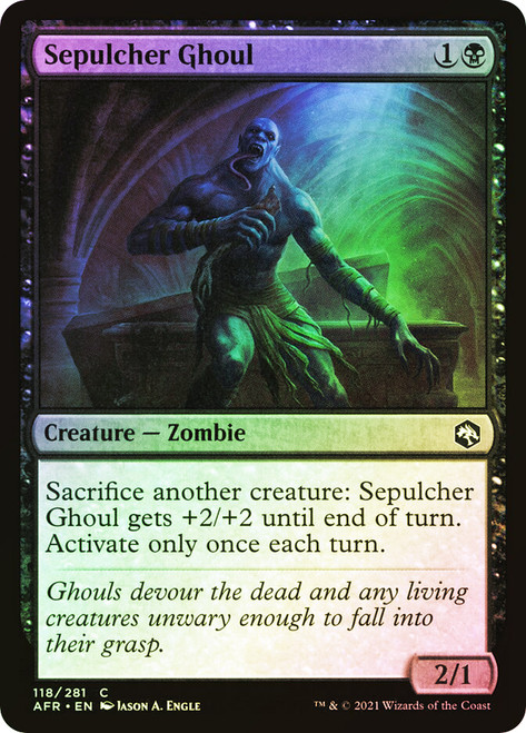 Sepulcher Ghoul\nAdventures in the Forgotten Realms\nSingle\nMagic The Gathering