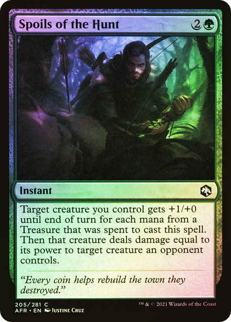 Spoils of the Hunt\nAdventures in the Forgotten Realms\nSingle\nMagic The Gathering