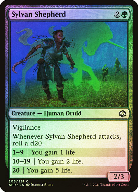 Sylvan Shepherd\nAdventures in the Forgotten Realms\nSingle\nMagic The Gathering