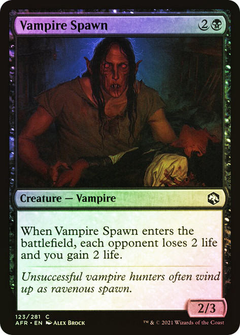 Vampire Spawn\nAdventures in the Forgotten Realms\nSingle\nMagic The Gathering