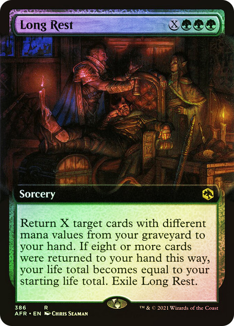 Long Rest (Extended Art)\nAdventures in the Forgotten Realms - Variants\nSingle\nMagic The Gathering