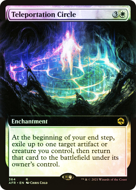 Teleportation Circle (Extended Art)\nAdventures in the Forgotten Realms - Variants\nSingle\nMagic The Gathering