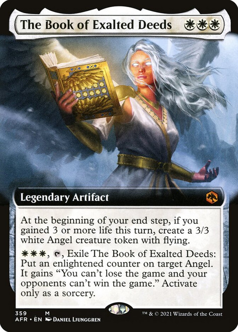 The Book of Exalted Deeds (Extended Art)\nAdventures in the Forgotten Realms - Variants\nSingle\nMagic The Gathering