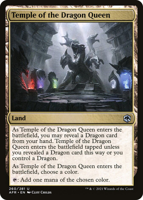 Temple of the Dragon Queen\nAdventures in the Forgotten Realms\nSingle\nMagic The Gathering