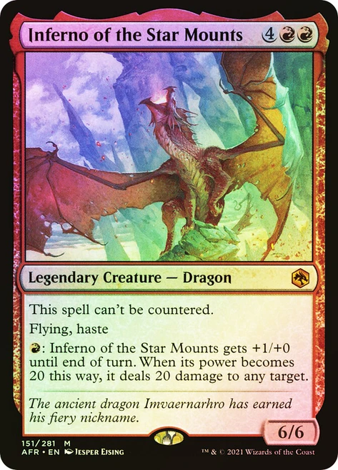 Inferno of the Star Mounts\nAdventures in the Forgotten Realms\nSingle\nMagic The Gathering