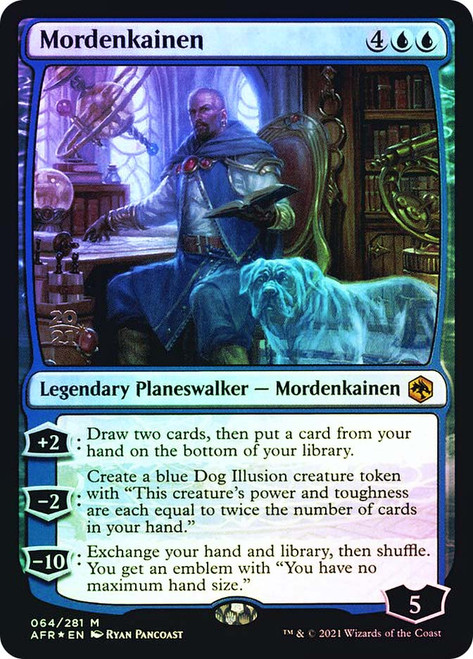 Mordenkainen (Prerelease) (Adventures in the Forgotten Realms)
Promo
Single
Magic: The Gathering