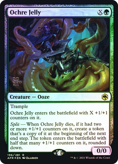Ochre Jelly (Prerelease) (Adventures in the Forgotten Realms)
Promo
Single
Magic: The Gathering