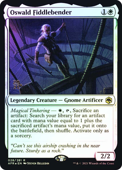 Oswald Fiddlebender (Prerelease) (Adventures in the Forgotten Realms)
Promo
Single
Magic: The Gathering