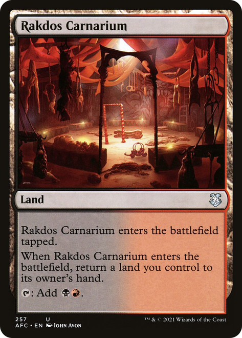Rakdos Carnarium\nAdventures in the Forgotten Realms Commander\nSingle\nMagic The Gathering