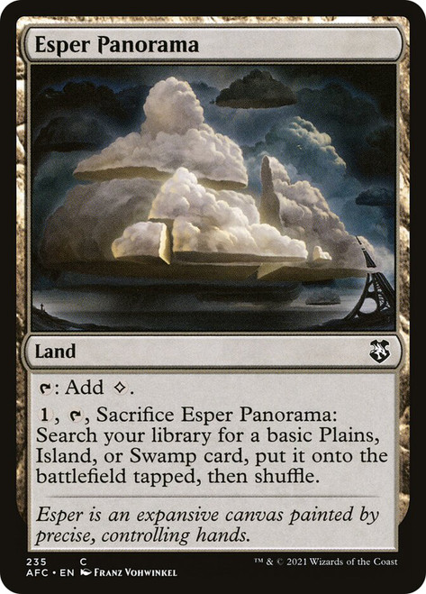 Esper Panorama\nAdventures in the Forgotten Realms Commander\nSingle\nMagic The Gathering