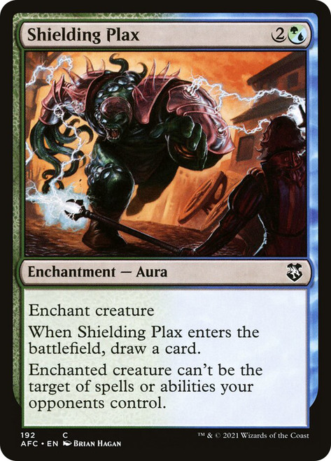 Shielding Plax\nAdventures in the Forgotten Realms Commander\nSingle\nMagic The Gathering