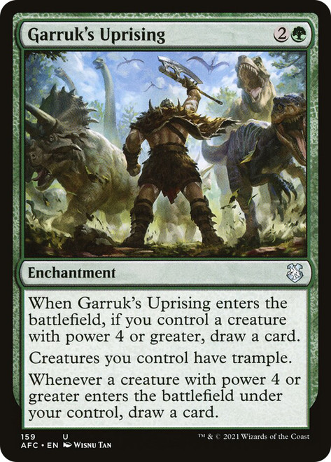 Garruk's Uprising\nAdventures in the Forgotten Realms Commander\nSingle\nMagic The Gathering