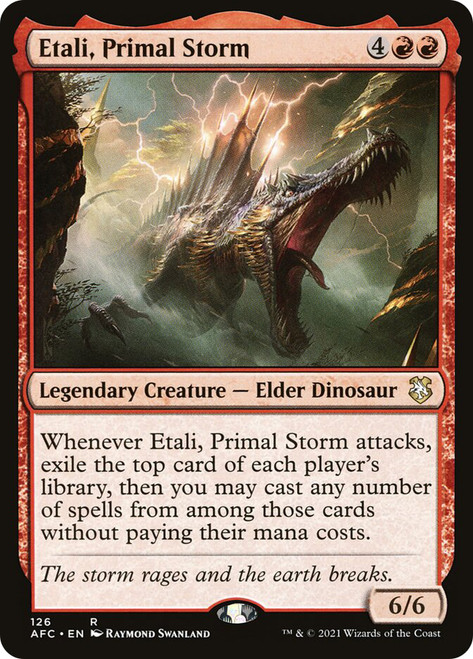 Etali, Primal Storm\nAdventures in the Forgotten Realms Commander\nSingle\nMagic The Gathering