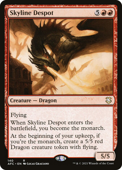 Skyline Despot\nAdventures in the Forgotten Realms Commander\nSingle\nMagic The Gathering