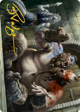 {Ettin Art Card} (Signed)
Art Series
Single
Magic The Gathering