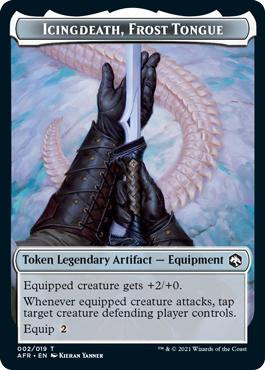 Icingdeath, Frost Tongue Token} | Adventures in the Forgotten