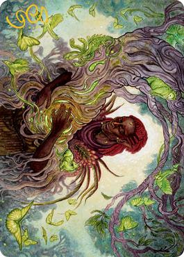 {Circle of Dreams Druid Art Card} (Signed)\nArt Series\nSingle\nMagic The Gathering