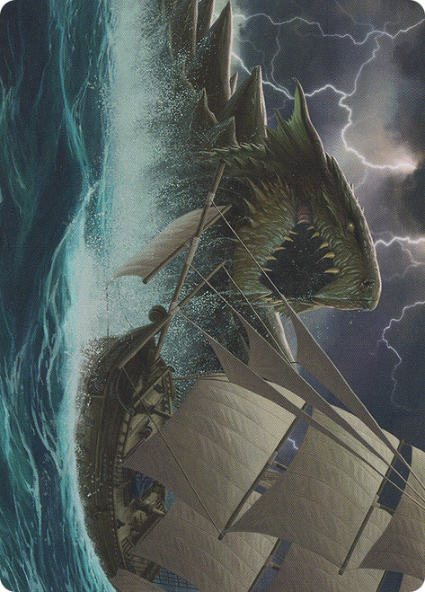 {Dragon Turtle Art Card} // {Dragon Turtle Stat Card}\nArt Series\nSingle\nMagic The Gathering