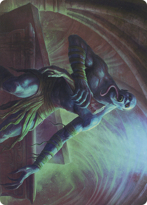 {Sepulcher Ghoul Art Card} // {Ghoul Stat Card}\nArt Series\nSingle\nMagic The Gathering