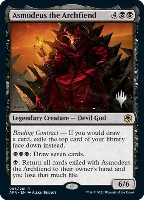 Asmodeus the Archfiend (Promo Pack) (Adventures in the Forgotten Realms)
Promo
Single
Magic: The Gathering