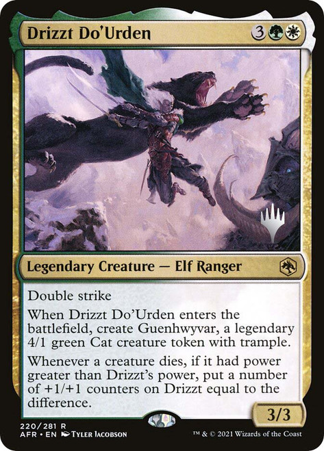 Drizzt Do'Urden (Promo Pack) (Adventures in the Forgotten Realms)
Promo
Single
Magic: The Gathering