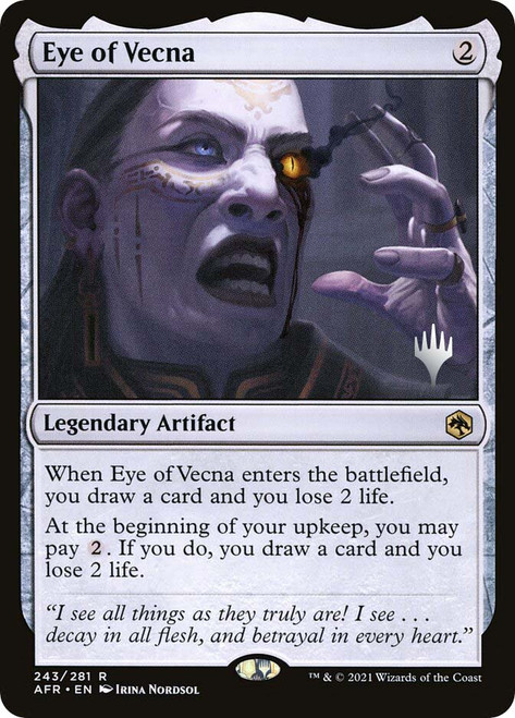 Eye of Vecna (Promo Pack) (Adventures in the Forgotten Realms)
Promo
Single
Magic: The Gathering