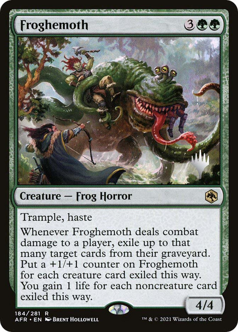 Froghemoth (Promo Pack) (Adventures in the Forgotten Realms)
Promo
Single
Magic: The Gathering