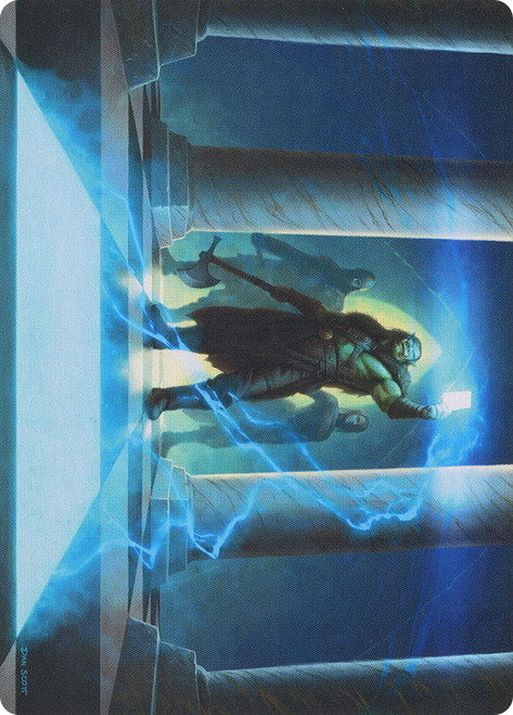 {Sudden Insight Art Card}\nArt Series\nSingle\nMagic The Gathering