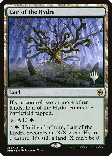 Lair of the Hydra (Promo Pack) (Adventures in the Forgotten Realms)
Promo
Single
Magic: The Gathering