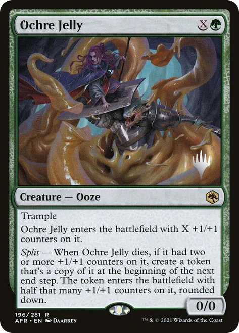 Ochre Jelly (Promo Pack) (Adventures in the Forgotten Realms)
Promo
Single
Magic: The Gathering