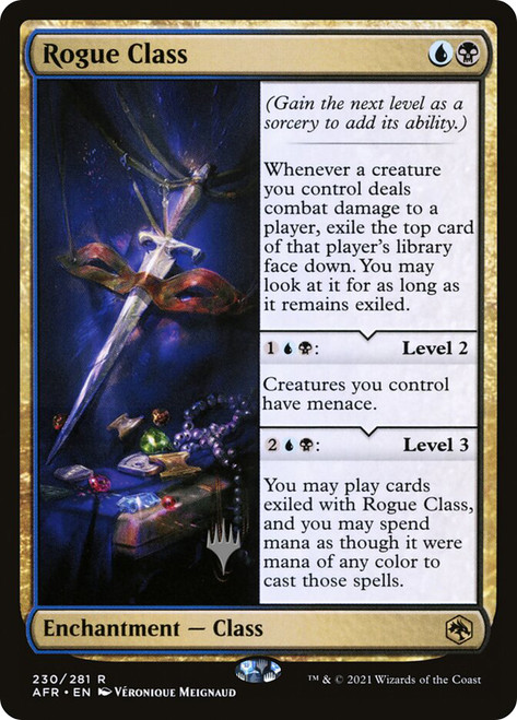 Rogue Class (Promo Pack) (Adventures in the Forgotten Realms)
Promo
Single
Magic: The Gathering