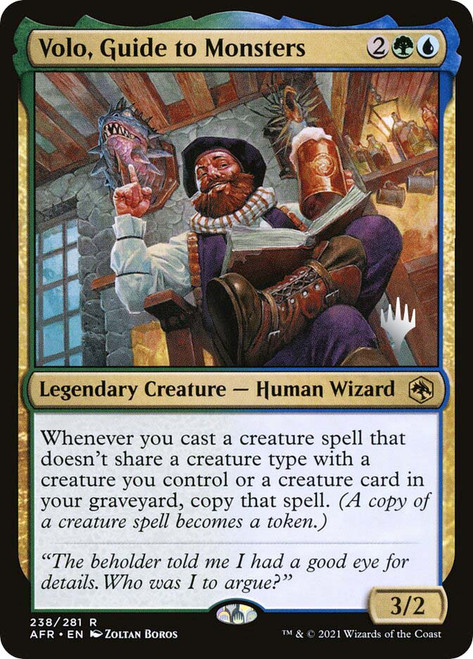 Volo, Guide to Monsters (Promo Pack) (Adventures in the Forgotten Realms)
Promo
Single
Magic: The Gathering