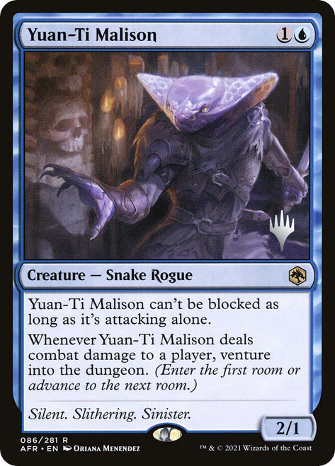 Yuan-Ti Malison (Promo Pack) (Adventures in the Forgotten Realms)
Promo
Single
Magic: The Gathering