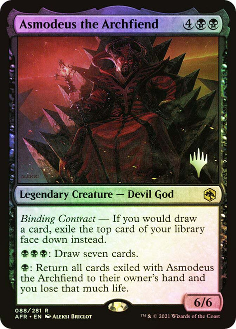 Asmodeus the Archfiend (Promo Pack) (Adventures in the Forgotten Realms)
Promo
Single
Magic: The Gathering