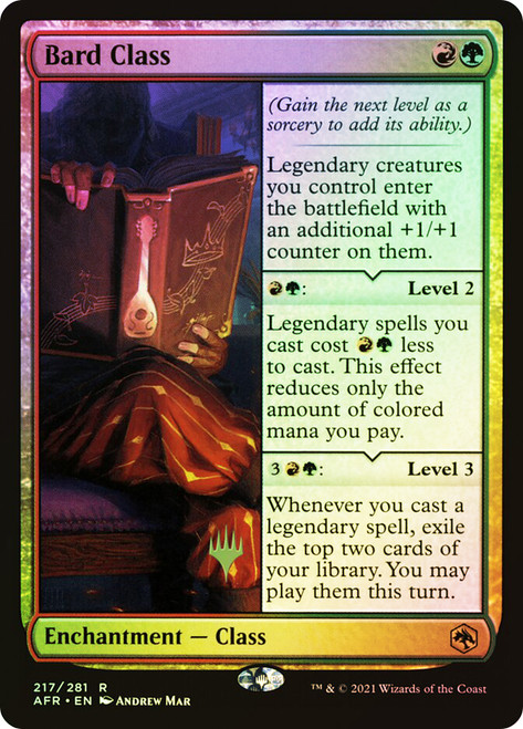 Bard Class (Promo Pack) (Adventures in the Forgotten Realms)
Promo
Single
Magic: The Gathering