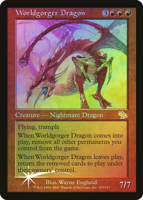 Worldgorger Dragon\nJudgment\nSingle\nMagic The Gathering