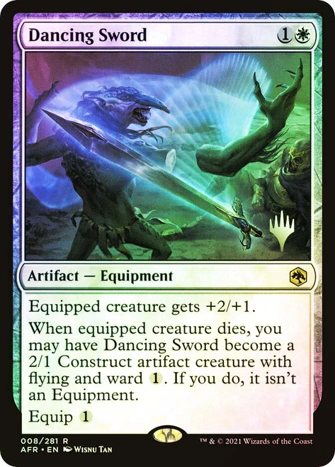 Dancing Sword (Promo Pack) (Adventures in the Forgotten Realms)
Promo
Single
Magic: The Gathering