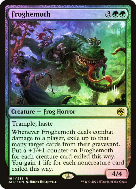 Froghemoth (Promo Pack) (Adventures in the Forgotten Realms)
Promo
Single
Magic: The Gathering