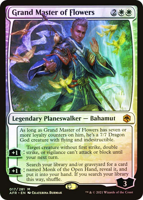 Grand Master of Flowers (Prerelease) (Adventures in the Forgotten