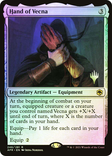 Hand of Vecna (Promo Pack) (Adventures in the Forgotten Realms)
Promo
Single
Magic: The Gathering