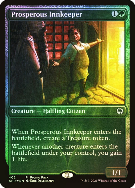 Prosperous Innkeeper (Promo Pack) (Adventures in the Forgotten Realms)
Promo
Single
Magic: The Gathering