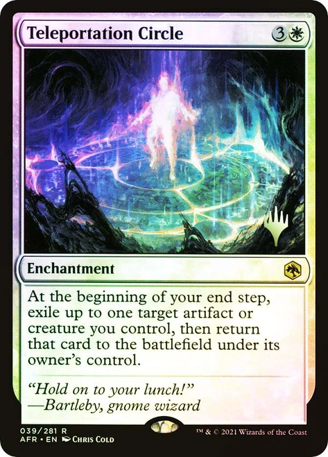 Teleportation Circle (Promo Pack) (Adventures in the Forgotten Realms)
Promo
Single
Magic: The Gathering
