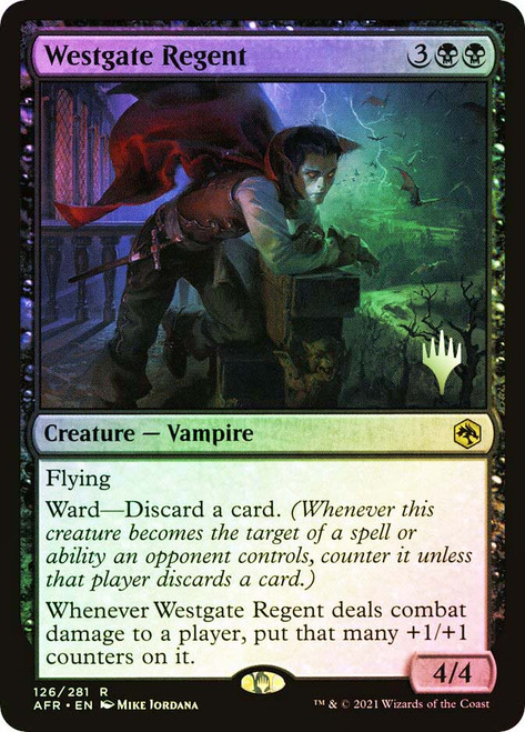Westgate Regent (Promo Pack) (Adventures in the Forgotten Realms)
Promo
Single
Magic: The Gathering