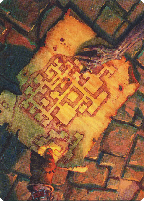 {Dungeon Map Art Card}\nArt Series\nSingle\nMagic The Gathering